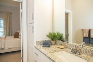 The Westcott Apartments Interiors Bathroom Sink