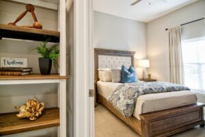 The Westcott Apartments Interiors Bedroom